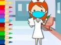 Trò chơi Sách tô màu: Bác sĩ trực tuyến Trò chơi Sách tô màu: Bác sĩ trực tuyến