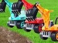 Trò chơi Sách tô màu: Máy xúc  trực tuyến