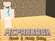 Trò chơi Mc parkour noob và noob baby trực tuyến