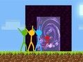 Trò chơi Thủ thuật Stickman Bunny Hop  trực tuyến