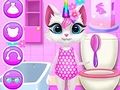 Trò chơi Chăm sóc hàng ngày cho Kitty Unicorn  trực tuyến