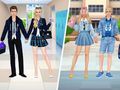 Trò chơi Đại học Girl & Boy Makeover  trực tuyến