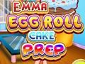 Trò chơi Chuẩn bị bánh trứng cuộn Emma  trực tuyến