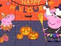 Trò chơi Câu đố ghép hình: Peppa Halloween  trực tuyến