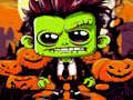 Trò chơi Câu đố Halloween của Franky & Ma cà rồng  trực tuyến