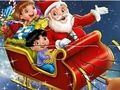 Trò chơi Câu đố ghép hình: Ông già Noel  trực tuyến