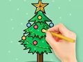 Trò chơi Sách tô màu: Cây thông Noel  trực tuyến