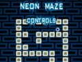 Trò chơi Kiểm soát mê cung neon  trực tuyến