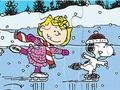Trò chơi Câu đố ghép hình: Trượt băng Snoopy  trực tuyến
