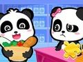 Trò chơi Trò Chơi Ghép Hình: Siêu Thị Bé Gấu Trúc  trực tuyến