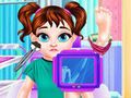 Trò chơi Điều trị chấn thương do trượt tuyết của bé Taylor  trực tuyến