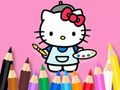 Trò chơi Sách tô màu: Tranh Hello Kitty  trực tuyến