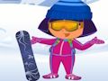 Trò chơi Trang phục mùa đông trượt tuyết Dora  trực tuyến
