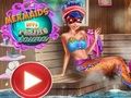 Trò chơi Nàng Tiên Cá BFFs Sauna Thật trực tuyến