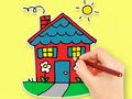 Trò chơi Sách tô màu: Ngôi nhà mơ ước  trực tuyến