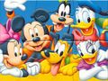 Trò chơi Câu đố ghép hình: Chuột Mickey  trực tuyến