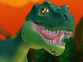 Trò chơi Dino Run: Dung nham  trực tuyến
