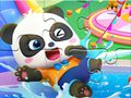 Trò chơi Trò Chơi Ghép Hình: Công Viên Nước Bé Gấu Trúc  trực tuyến