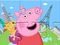 Trò chơi Câu đố ghép hình: Peppa Du lịch vòng quanh  trực tuyến