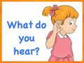 Trò chơi Câu đố dành cho trẻ em: Bạn nghe thấy gì?  trực tuyến