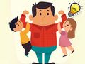 Trò chơi Câu đố dành cho trẻ em: Bạn biết gì về Ngày của Cha?  trực tuyến