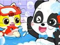 Trò chơi Trò Chơi Ghép Hình: Giờ Tắm Của Bé Gấu Trúc  trực tuyến