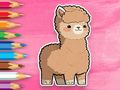 Trò chơi Sách tô màu: Alpaca dễ thương trực tuyến Trò chơi Sách tô màu: Alpaca dễ thương trực tuyến