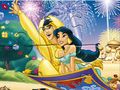 Trò chơi Câu đố ghép hình: Ngọn đèn của Aladdin  trực tuyến