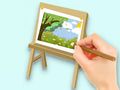Trò chơi Sách tô màu: Bảng vẽ Paysage  trực tuyến