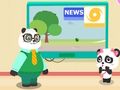 Trò chơi Bé Gấu Trúc An Toàn Bão  trực tuyến
