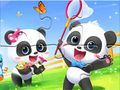 Trò chơi Trò Chơi Ghép Hình: Chuyến Đi Chơi Mùa Xuân của Bé Gấu Trúc  trực tuyến