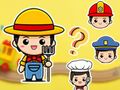 Trò chơi Đố vui dành cho trẻ em: Thử thách công việc 3  trực tuyến
