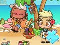 Trò chơi Câu đố ghép hình: Thế giới Avatar tắm nắng  trực tuyến