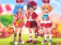 Trò chơi Kiddo Đỏ Polka  trực tuyến