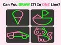 Trò chơi Brain Test: Câu đố vẽ một dòng  trực tuyến