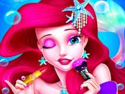 Trò chơi Trang điểm công chúa nàng tiên cá xinh đẹp  trực tuyến