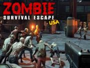 Trò chơi Zombie sống sót thoát Mỹ  trực tuyến