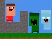 Trò chơi Nubiks xây dựng phòng thủ chống lại zombie  trực tuyến