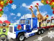 Trò chơi Xe tải vận chuyển động vật Giáng sinh trực tuyến Trò chơi Xe tải vận chuyển động vật Giáng sinh trực tuyến