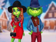 Trò chơi Trang phục kỳ nghỉ của cặp đôi Grinch  trực tuyến