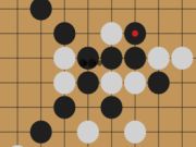Trò chơi Gomoku: năm viên đá liên tiếp  trực tuyến