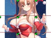 Trò chơi Câu đố về những cô gái trong anime mặc váy đỏ  trực tuyến