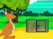 Trò chơi Giải cứu em bé Kangaroo đỏ khỏi lồng  trực tuyến