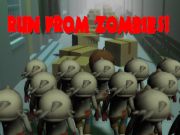 Trò chơi Chạy từ zombie!  trực tuyến