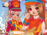 Trò chơi Ban nhạc diễu hành kiddo  trực tuyến