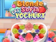 Trò chơi Blonde Sofia: Sữa chua khô  trực tuyến