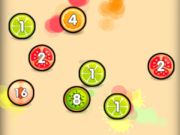 Trò chơi Hợp nhất Balls Shooter 2048 Kết nối trái cây  trực tuyến