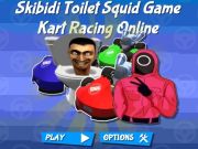 Trò chơi Trò chơi Skibidi Nhà vệ sinh Trò chơi Kart Racing trực tuyến  trực tuyến
