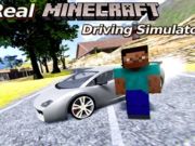 Trò chơi Trình mô phỏng lái xe Minecraft thật  trực tuyến