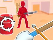 Trò chơi Stickman Archer: Bắn mũi tên vào màu đỏ  trực tuyến